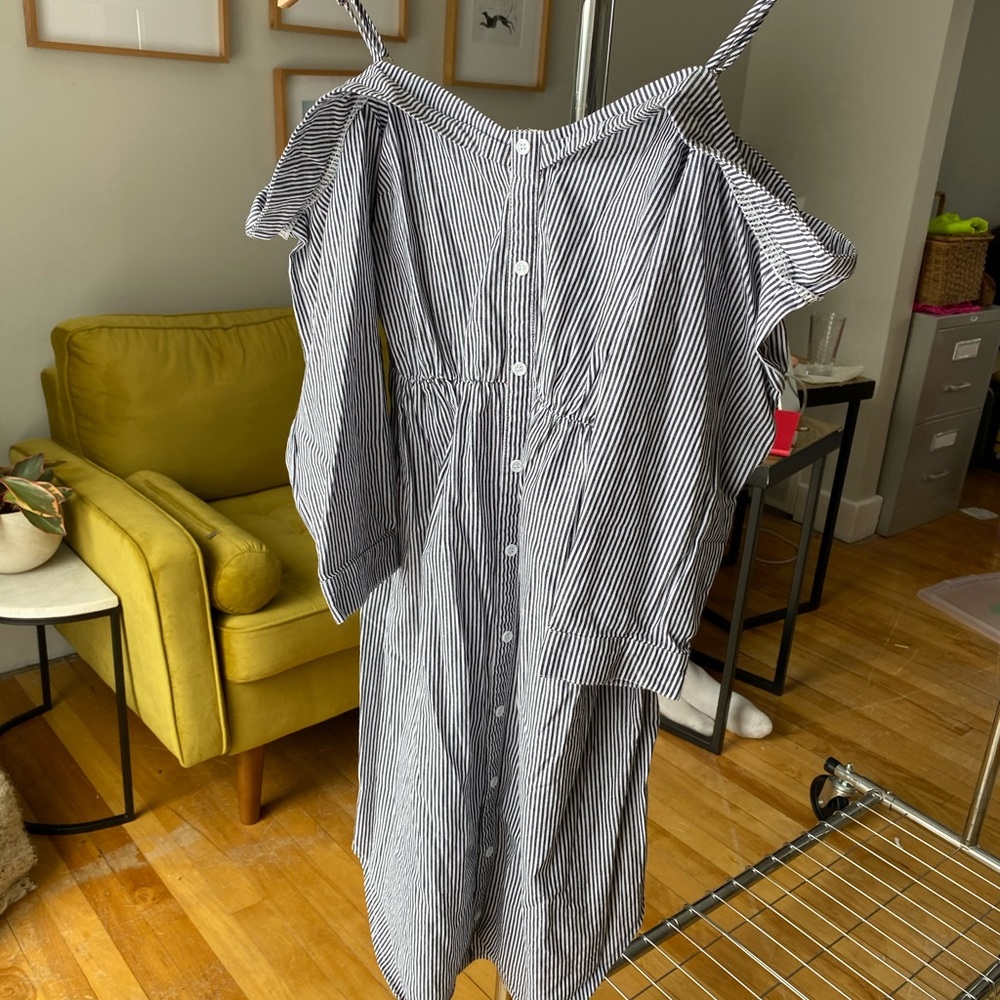 Shoulderless Summer Dress